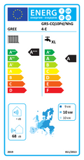 EU Energy Label (Heizen) Gree Versati IV GRS-CQ10Pd/NhG4-E