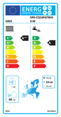 EU Energy Label (Heizen) Gree Versati IV GRS-CQ16Pd/NhG4-M