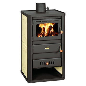 Fireplace Prity S2 W10 with water jacket, 13 kW