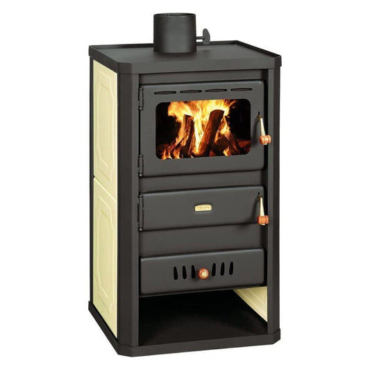 Fireplace Prity S2 W10 with water jacket, 13 kW