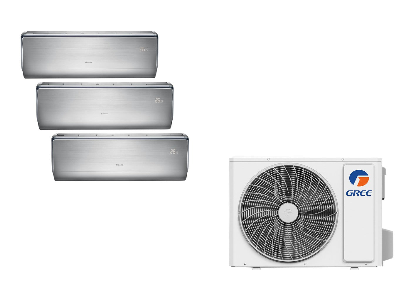 Gree U-Crown Multi-Split Set 3x 9000 BTU