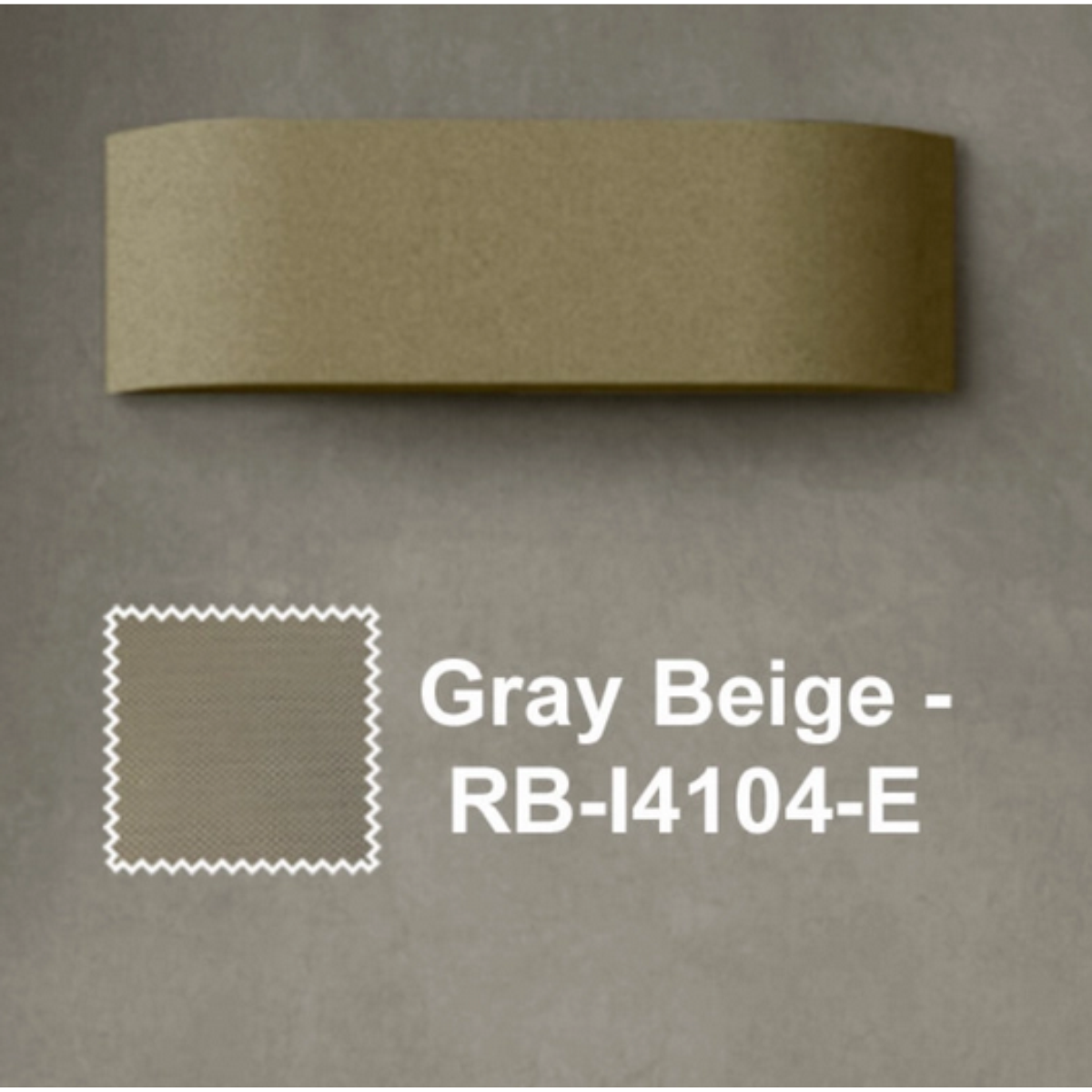 Bluish gray beige decorative panel for Toshiba Haori RB-I4104-E air conditioner model.