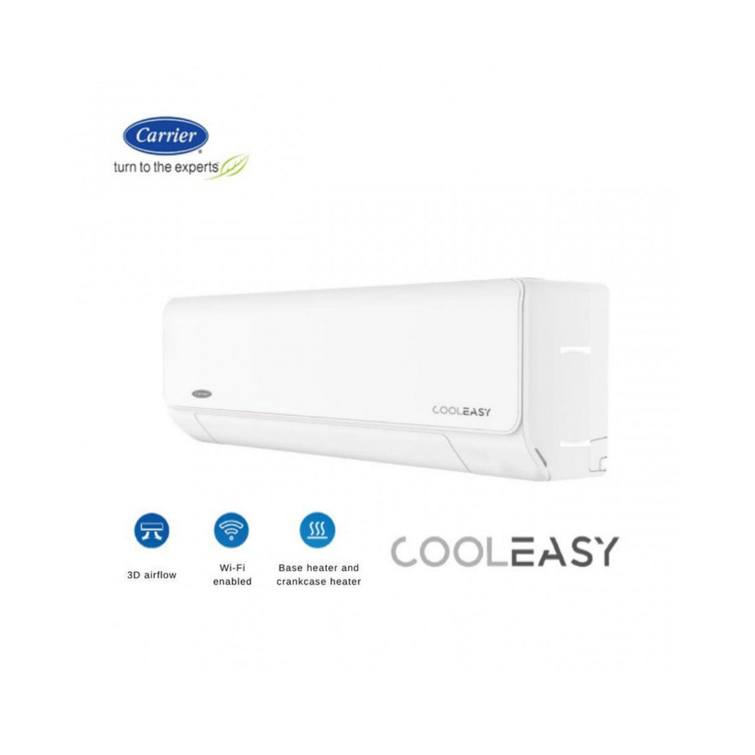 Inverter Air conditioner CoolEasy Carrier 42QHE09D8SH + 38QHE09D8SH / 9000 BTU