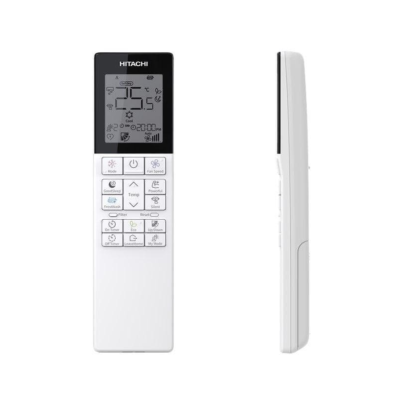 Hitachi AirHome 400 inverter air conditioner 9000 BTU with Wi-Fi and energy-efficient cooling and heating specifications