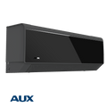 AUX C Comfort ASW-H12C5A4/CBR3DI-D0 black inverter air conditioner with 12000 BTU, Wi-Fi, plasma filter, and A+++/A++ energy rating for efficient year-round cooling and heating.