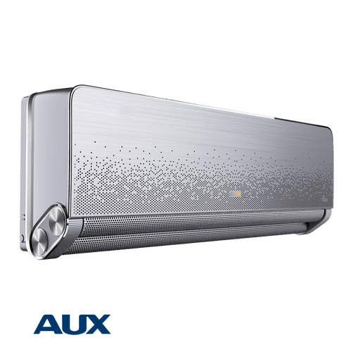 AUX C-PRO ASW-H12C5A4FQAR3DI-D0 inverter Klimaanlage with 12,000 BTU, A+++ energy rating, built-in Wi-Fi, and ultra-quiet operation.