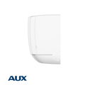 White AUX J-Smart inverter air conditioner indoor unit with A++/A+ energy rating and Wi-Fi control