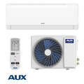 AUX New-Q Inverter Air Conditioner 12,000 BTU with Wi-Fi, energy-efficient R32 refrigerant, quiet operation, and sleek design.
