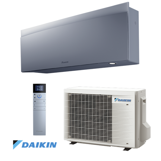 Daikin Emura 3 FTXJ35AS inverter air conditioner with Wi-Fi and 12,000 BTU cooling and heating capacity