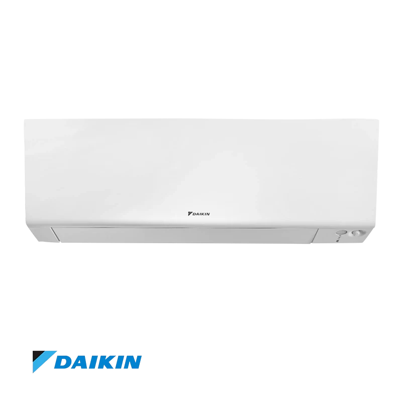 Daikin Perfera FTXM71A inverter air conditioner with 24,000 BTU, Wi-Fi control, energy class A++/A+, quiet operation, and eco-friendly R-32 refrigerant for rooms up to 51 square meters.