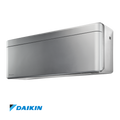Daikin Stylish FTXA20BS + RXA20A inverter air conditioner in silver with Wi-Fi control, Coanda Effect airflow, energy-efficient cooling and heating for rooms up to 15 m².