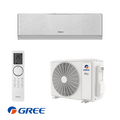 Gree Airy GWH24AVEXF-K6DNA1A silver inverter air conditioner with remote control and outdoor unit for стаи до 48m²