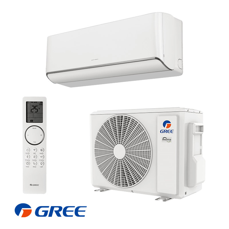 Gree GWH12AVCXD-K6DNA1A Airy Multi-Split Wall Indoor Unit – 12 000 BTU, Black