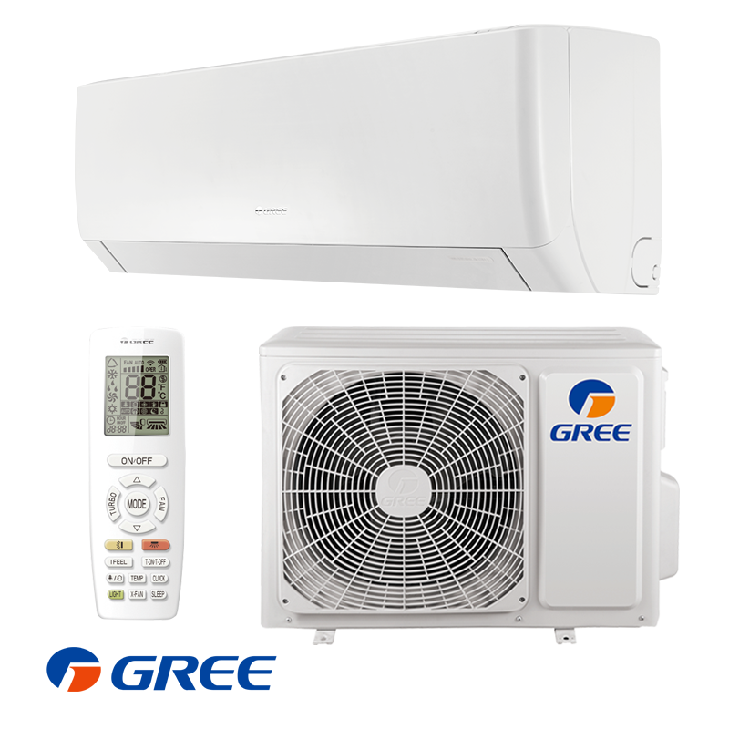 Gree Pular GWH24AGD-K6DNA1C inverter air conditioner with Wi-Fi, ionizer, 24,000 BTU, energy class A++/A+, suitable for rooms up to 40m².