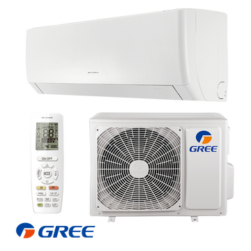Gree Pular GWH24AGD-K6DNA1C inverter air conditioner with Wi-Fi, ionizer, 24,000 BTU, energy class A++/A+, suitable for rooms up to 40m².