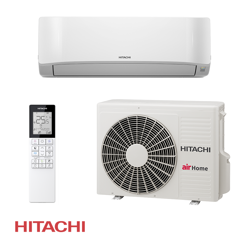 HITACHI AirHome 400 RAK-DJ50 + RAC-DJ50WHAE Inverter Air Conditioner – 18,000 BTU (A++/A+)
