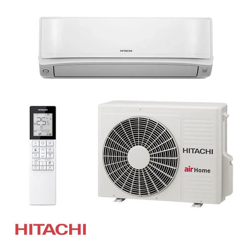 Hitachi AirHome 600 inverter air conditioner indoor and outdoor units with Wi-Fi and A++ energy rating