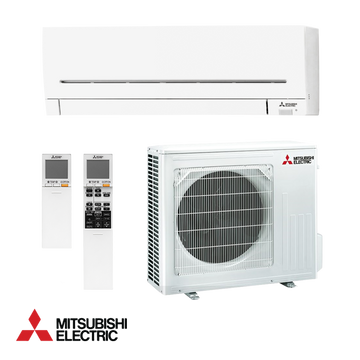 Mitsubishi Electric inverter air conditioner MSZ-AP60VGK + MUZ-AP60VG with 21,000 BTU capacity, ultra-quiet operation, built-in Wi-Fi, and eco-friendly R-32 refrigerant for rooms up to 45 m².
