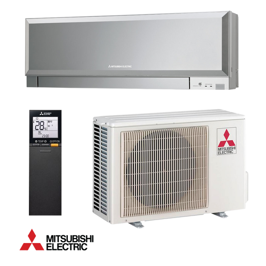 Mitsubishi Electric MSZ-EF25VGKS inverter Klimaanlage with built-in Wi-Fi and silver ion air purification filter