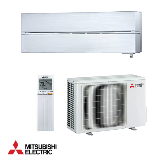Mitsubishi Electric MSZ-LN35VGV inverter Klimaanlage with 12,000 BTU, plasma filter, 3D i-see sensor, Wi-Fi control, and A+++ efficiency