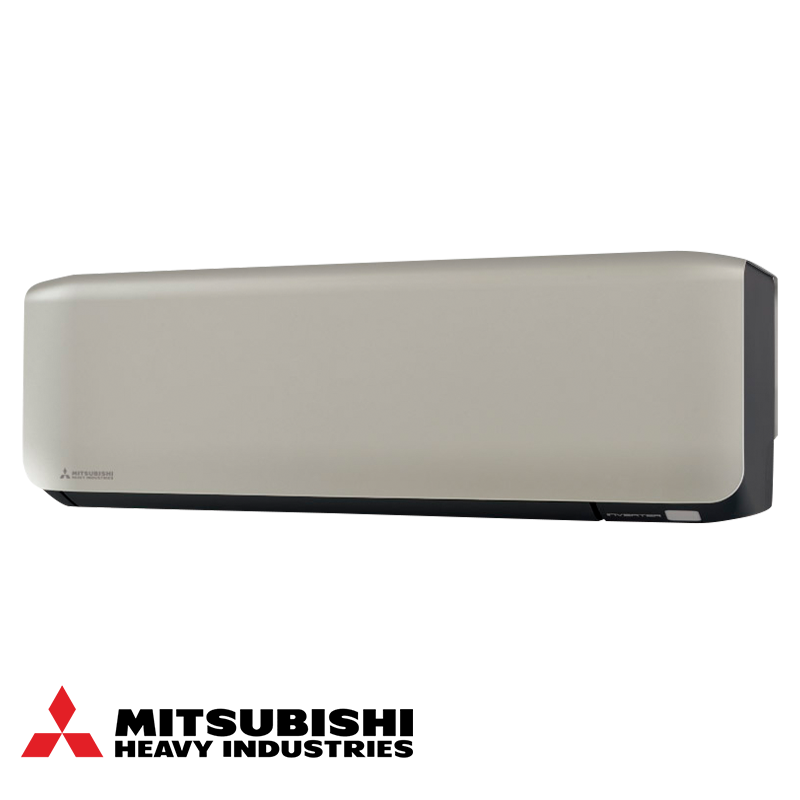Mitsubishi Heavy Industries SRK20ZS-WFT + SRC20ZS-W inverter air conditioner with remote, energy-efficient cooling and heating for rooms up to 17m²