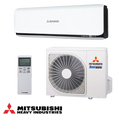 Mitsubishi Heavy Industries SRK20ZS-WB + SRC20ZS-W Inverter Air Conditioner with 7,000 BTU, Wi-Fi control, ultra-quiet operation, dual anti-allergen filtration, and energy-efficient A+++ cooling and A++ heating for rooms up to 17m².