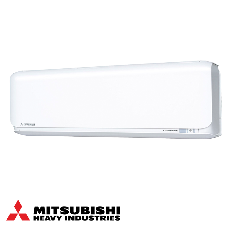 Mitsubishi Heavy SRK60ZSX-WF inverter air conditioner with indoor unit, outdoor unit, remote control, 21,000 BTU, Wi-Fi enabled, A+++ energy efficiency, and advanced air filtration system