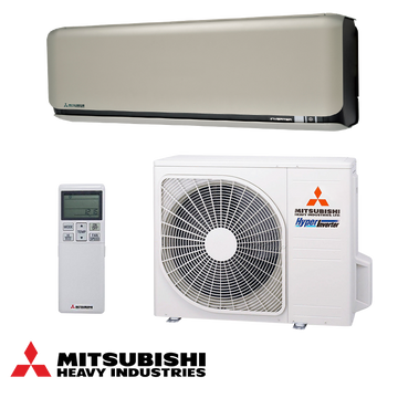 Mitsubishi Heavy Industries SRK35ZS-WFT + SRC35ZS-W2 inverter climatizzatore d'aria – 12,000 BTU, Wi-Fi
