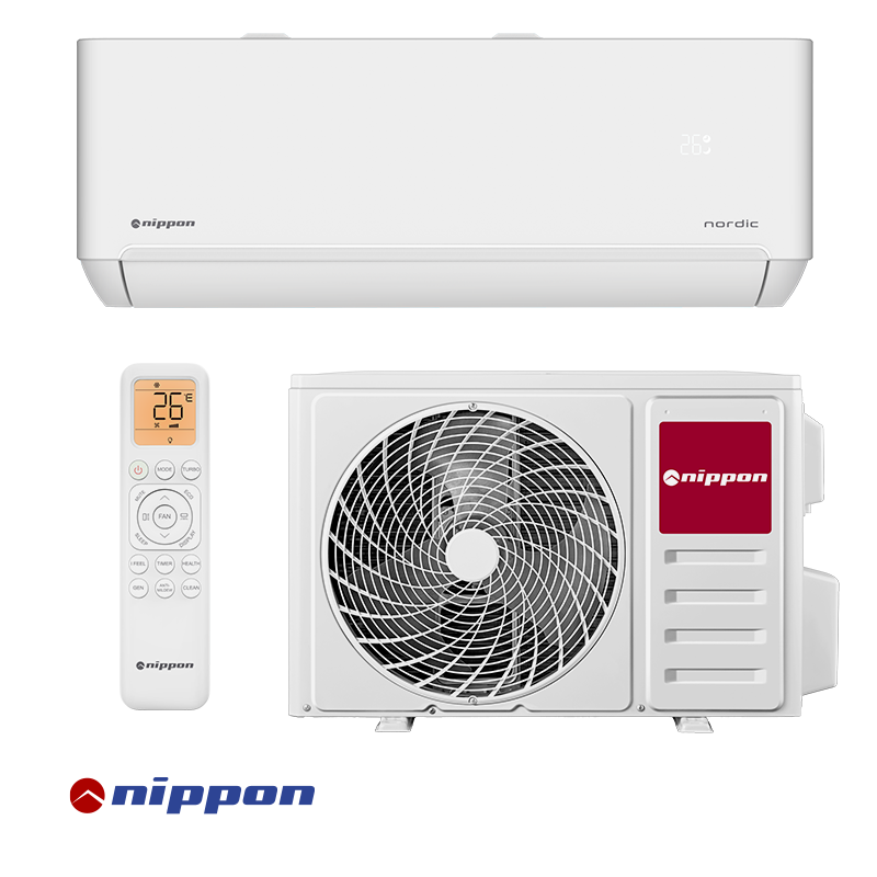 Nippon NPC-18T-PRO Inverter-Klimaanlage – Inneneinheit Frontansicht