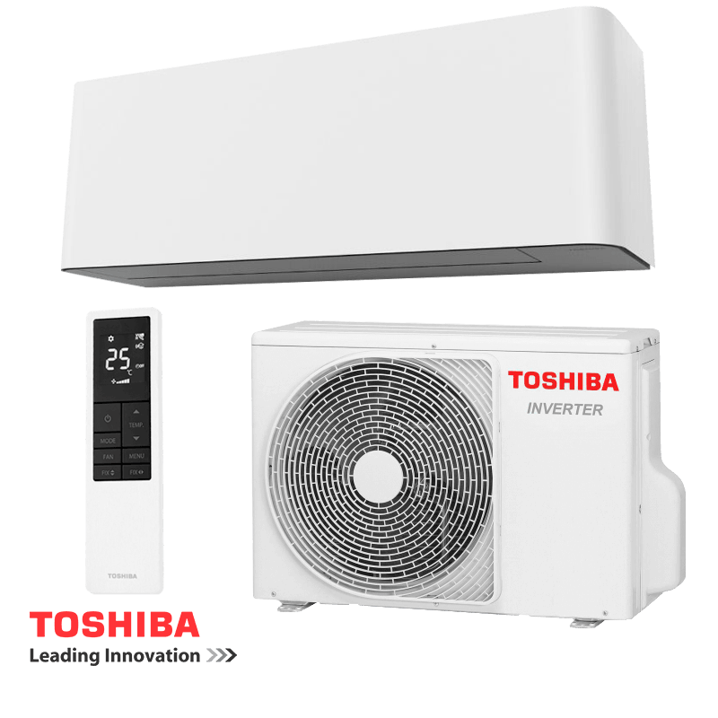 Inverter Air conditioner Toshiba New Shorai RAS-B18P2KVSG-E + RAS-18P2AVSG-E / 18 000 BTU
