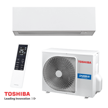Toshiba Super Daiseikai 10 WHITE luftkonditionering – inomhussenhet framifrån