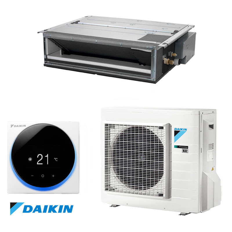 Daikin FDXM60F9 + RXM60R Ducted Inverter Air Conditioner – 21,000 BTU (A/A)