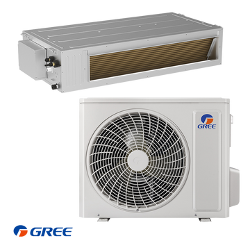 Gree GUD160PH1 + GUD160W1/NHA-X Kanal-Klimaanlage – 55 000 BTU