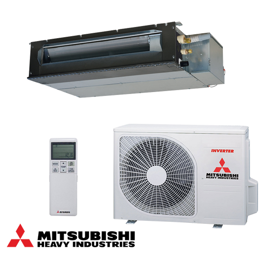 Mitsubishi Heavy Industries SRR25ZS-W + SRC25ZS-W1 Ducted Air Conditioner – 9 000 BTU