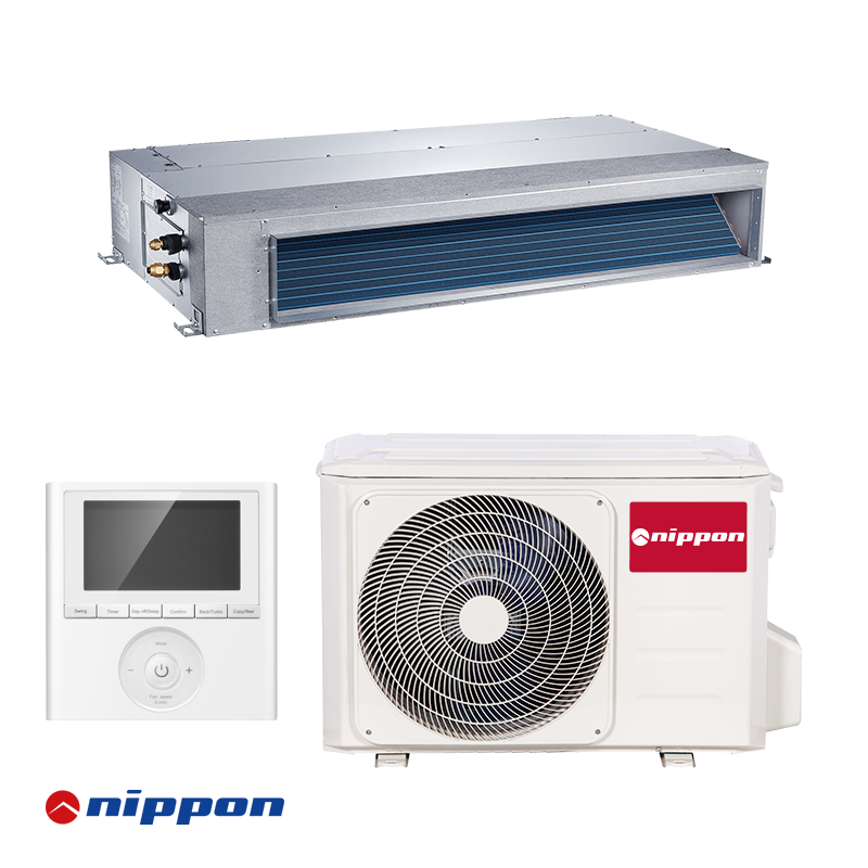 Nippon NTI-18HWFNX-Q /NOB30U-18HFN8-Q Ducted Air Conditioner – 18 000 BTU