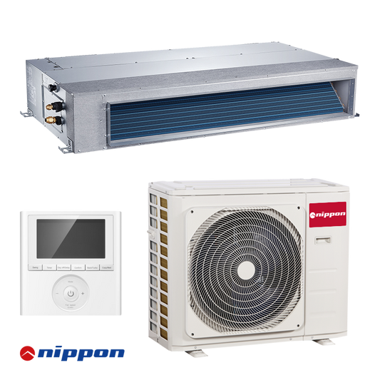 Nippon NTI-36HWFNX-Q /NOD30U-36HFN8-Q Ducted Air Conditioner – 36 000 BTU