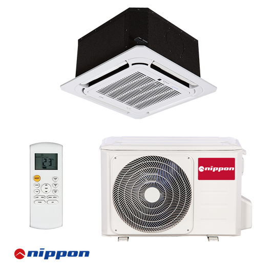 Nippon NCA3U-12NRFNX-Q /NOB30U-12HFN8-Q Cassette Air Conditioner – 12 000 BTU
