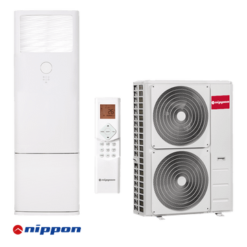 Nippon NFGD-48HRFN8-Q + NOE30U-48HFN8-R Säulen-Klimaanlage – 48 000 BTU