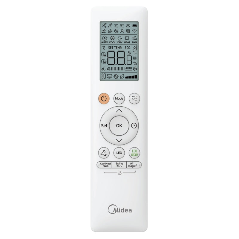 Midea Breezeless E 24.000 BTU Inverter Air Conditioner – CB1-24HRFN8-I(B)+CB1-24HFNX-O(B)