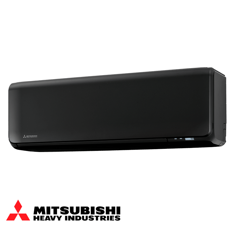 Inverter Air conditioner Mitsubishi Heavy Industries SRK 50 ZT-WFB + SRC 50 ZT-W Black / 18 000 BTU