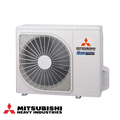 Mitsubishi Heavy SRK60ZSX-WF inverter air conditioner outdoor unit with Hyper Inverter technology and white casing