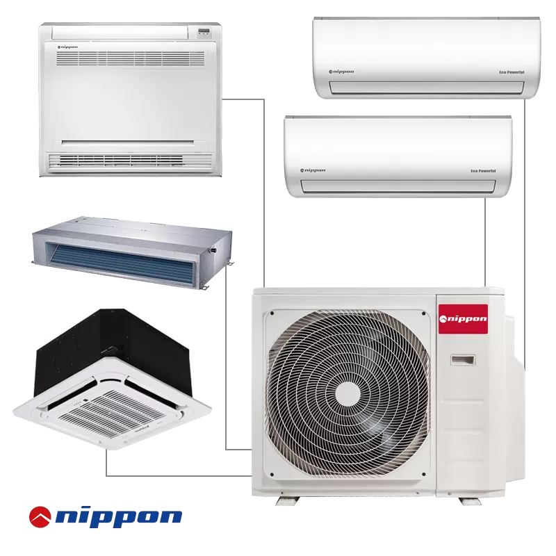 Nippon N50D/42-HFN8-Q Multi-Split Outdoor Unit – 42,000 BTU (A++/A)