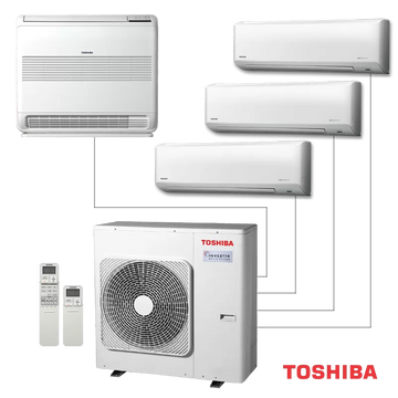 Toshiba RAS-4M27G3AVG-E Multi-Split Outdoor Unit – 27,000 BTU (A++/A+)