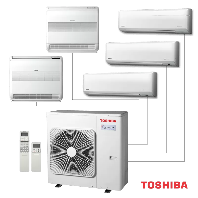 Toshiba RAS-5M34G3AVG-E Multi-Split Outdoor Unit – 34,000 BTU (A++/A+)