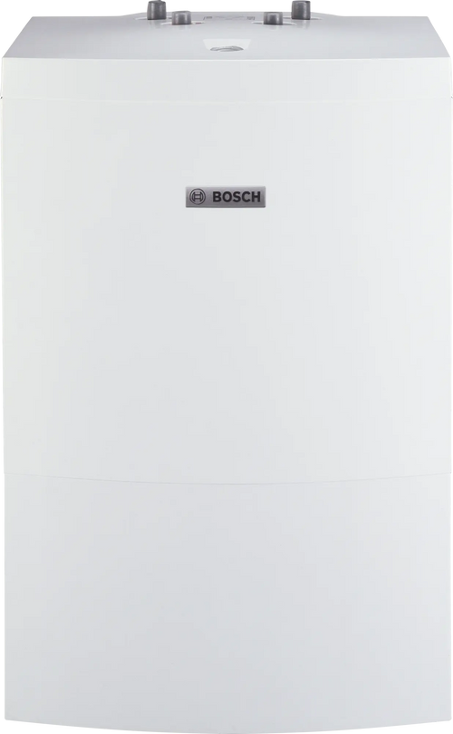 Bosch WD 160 B hot water storage tank with 149 liters capacity, rectangular stationary design, energy-efficient and corrosion-resistant.