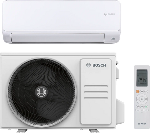 Bosch Climate 6000i inverter air conditioner indoor unit 24000 BTU for large rooms with smart features and energy efficiency