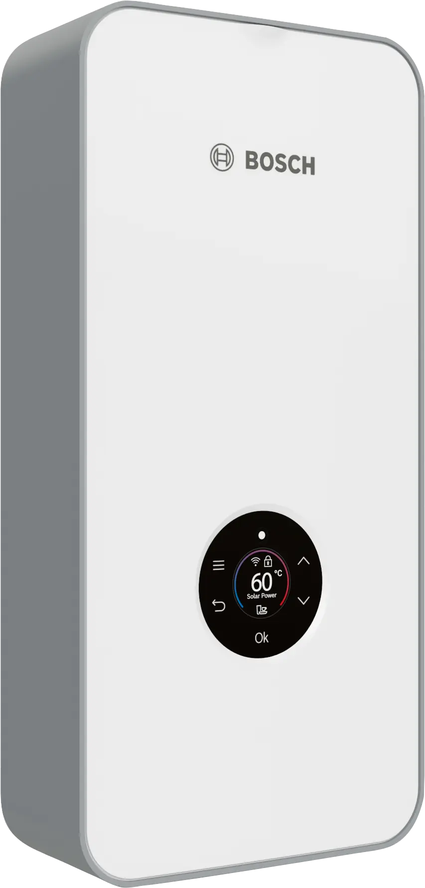 Bosch Electric Instantaneous Warmwasserbereiter TR8501i with full-color touch display and AquaStop safety system