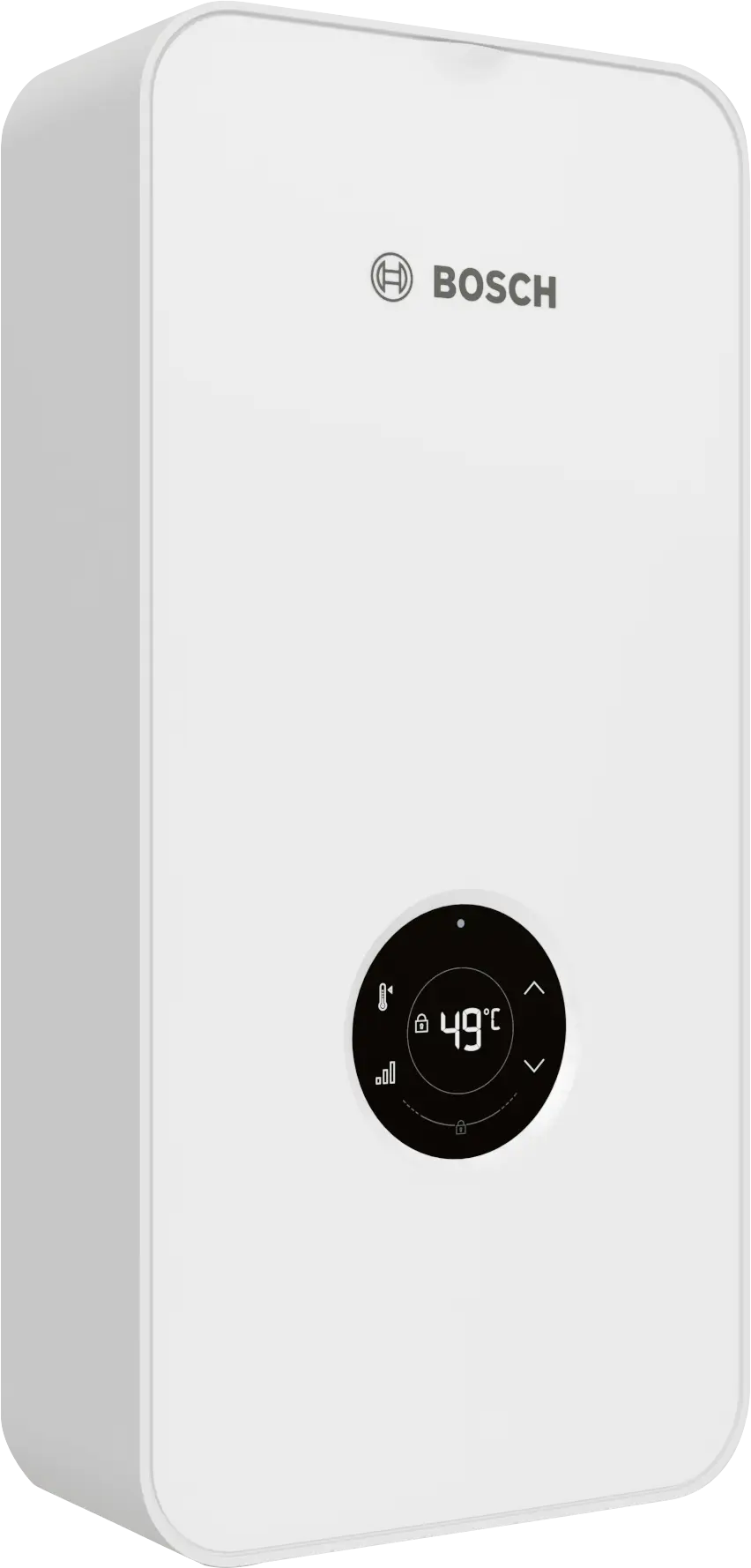 Bosch Tronic 7000 Electric Instantaneous Water Heater with compact design and touch display