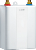Bosch Tronic 4000 6 ET electronic instant water heater with stainless steel heating element and splash-proof housing