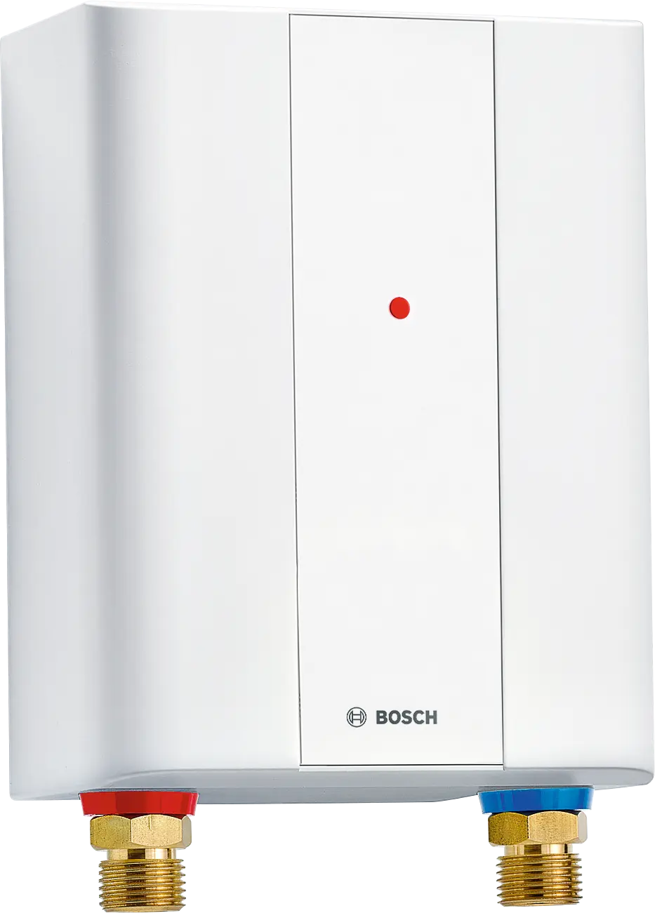 Bosch Tronic 4000 6 EB compact electronic instant water heater with energy-saving and splash-proof design